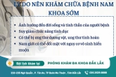 Phòng khám nam khoa uy tín và chất lượng tại Đắk Lắk