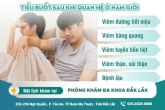 Nguyên nhân và cách chữa tiểu buốt sau khi quan hệ