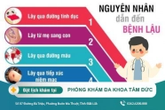 Nguyên nhân bệnh lậu ở cả nam và nữ