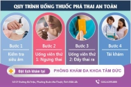 Mách bạn cách phá thai bằng thuốc hiệu quả nhanh