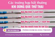 Cách sử dụng que thử thai - đọc que thử thai bằng cách nào cho đúng