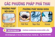 Các phương pháp phá thai an toàn hiện nay - chi phí phá thai an toàn là bao nhiêu?