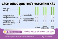 Que thử thai: Cách sử dụng và đọc vạch chính xác