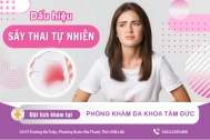 Dấu hiệu sảy thai tự nhiên
