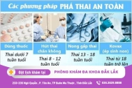 Cách phá thai an toàn hiệu quả hiện nay