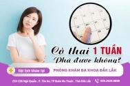 Thai 1 tuần phá được không? Quy trình phá thai 1 tuần tuổi như thế nào?