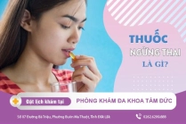 Đình Chỉ Thai Bằng Thuốc