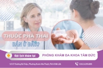 Đình Chỉ Thai Bằng Thuốc