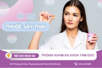Đình Chỉ Thai Bằng Thuốc