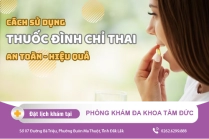 Đình Chỉ Thai bằng thuốc