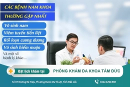 Top các bệnh lý ở nam giới thường mắc phải và các phương pháp khắc phục
