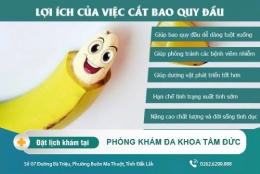 Cắt bao quy đầu tại Đắk Lắk - Quy trình cắt bao quy đầu