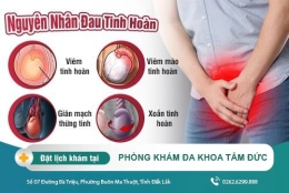 Các phương pháp điều trị đau tinh hoàn tại Đắk Lắk