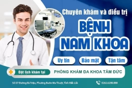 Phòng khám nam khoa Tâm Đức - nơi chuyên điều trị bệnh lý ở nam