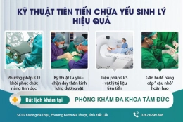Cách chữa yếu sinh lý giúp lấy lại bản lĩnh phái mạnh