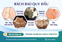 Rách bao quy đầu và những điều liên quan tiềm ẩn bệnh lý nguy hiểm