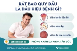 Rát bao quy đầu là dấu hiệu bệnh gì?