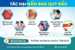 Trị nấm bao quy đầu như thế nào? Điều trị hết bao nhiêu tiền?