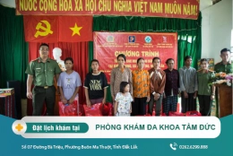 Phòng Khám Đa Khoa Tâm Đức luôn đồng hành cùng những hoàn cảnh khó khăn