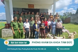 Phòng Khám Đa Khoa Tâm Đức luôn quan tâm giúp đỡ người có hoàn cảnh khó khăn