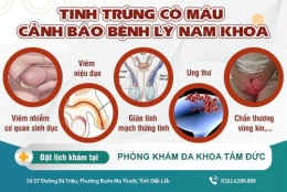 Tinh trùng có máu - Dấu hiệu của nhiều bệnh nam khoa nguy hiểm