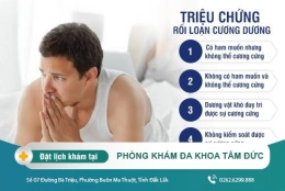 Triệu chứng của rối loạn cương dương và cách điều trị