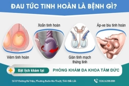 Đau tức tinh hoàn là dấu hiệu bệnh gì? Cách điều trị hiệu quả