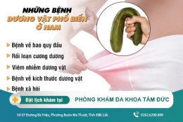 Cách trị bệnh dương vật tại Đắk Lắk - Các bệnh dương vật thường gặp