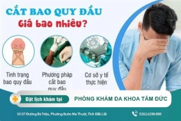Cắt bao quy đầu giá bao nhiêu? Bảng giá cắt bao quy đầu mới cập nhật