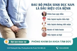 Nam Giới Bị Đau Bộ Phận Sinh Dục Nên Khám Ngay Kẻo Hối Hận