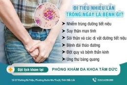 Đi tiểu nhiều lần là bệnh gì? Triệu chứng & cách chữa trị