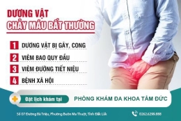 Chảy máu dương vật – Dấu hiệu bệnh lý nam khoa nguy hiểm