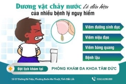 Dương vật chảy nước - Biểu hiện bệnh lý nguy hiểm