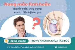 Nang mào tinh hoàn bệnh lý chớ nên lơ là tham khảo ngay nguyên nhân và cách điều trị tại đây