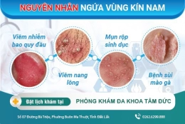 Nguyên nhân gây ngứa đau rát vùng kín nam - cách trị ngứa vùng kín nam hiệu quả