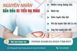 Bệnh tiểu ra máu nguyên nhân do đâu