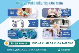 Phòng khám nam khoa uy tín tại Đắk Lắk