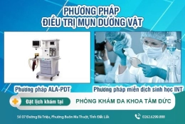 Cách trị mụn dương vật hiệu quả hiện nay - địa chỉ chữa bệnh dương vật uy tín tại Đắk Lắk