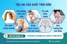 Xuất tinh sớm ảnh hưởng thế nào đến nam giới - cách khắc phục nhanh chóng