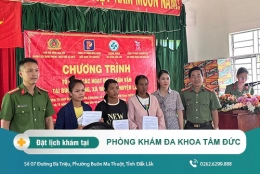 Những dấu chân tình nguyện Phòng Khám Đa Khoa Tâm Đức