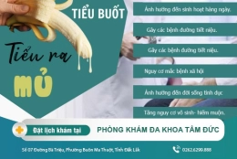 Tiểu buốt có mủ là bệnh gì? Uống thuốc gì nhanh khỏi?