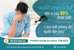 Yếu tố nào gây ảnh hưởng đến xuất tinh ở nam giới