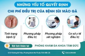 Khám Bệnh sùi mào gà hết bao nhiêu tiền?