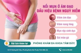 Âm đạo bị nổi mụn là bệnh gì? Cách điều trị bệnh an toàn