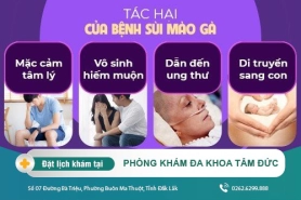 Một số hậu quả khó lường của bệnh sùi mào gà ở nữ và cách chữa trị nhanh chóng
