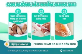 Những con đường lây nhiễm từ giang mai