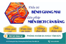 Các phương pháp trị bệnh giang mai - chữa giang mai hiệu quả tại Phòng Khám Tâm Đức