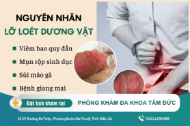 Mức độ nghiêm trọng của lở loét dương vật ít người biết