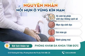 Trị nổi mụn dương vật tại Đắk Lắk - Cậu nhỏ bị nổi mụn là dấu hiệu của bệnh lý nào?