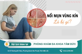 Nổi mụn ngứa ở vùng kín có đáng lo không?